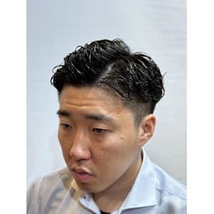 ビジネスウェーブパーマ