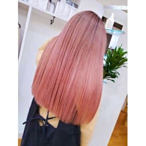 【韓国風】透明感ピンクアッシュ