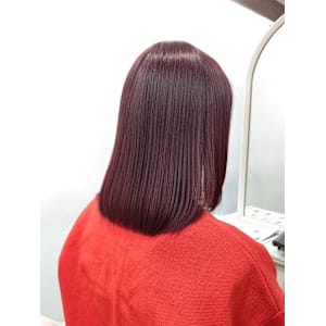 大人可愛い/ワインレッドカラー♪