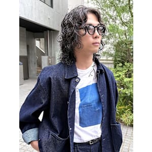 メンズパーマ/ウルフパーマ/メンズカット◎下北沢