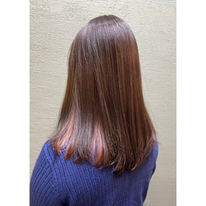 大人艶サラストレート　インナーカラー