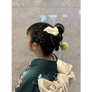 成人式/成人式ヘア/着物/振袖ヘアアレンジ/振袖着付け/振袖
