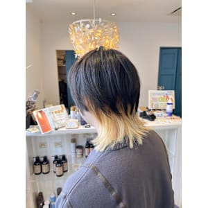 メンズロングウルフ