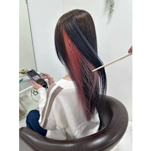 ブルー×ピンクインナー