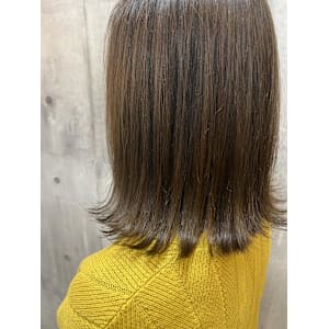 ロブ／縮毛矯正