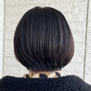 丸みショートボブ