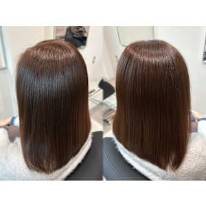 話題の白髪ぼかしカラー⭐︎