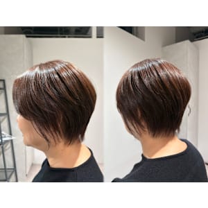 大人ショート【白髪/白髪染め/白髪ぼかし/脱白髪染め/船橋】