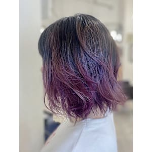 グラデーション×ピンク