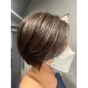 【ストレートタイプ】　★陰影白髪ぼかし★