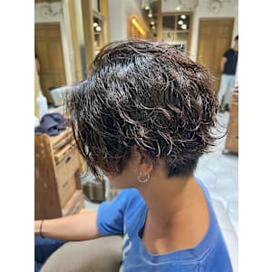 【Quartett】波巻きパーマ　波巻きスパイラル