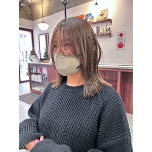 【Look at】アッシュブラウンミディアム