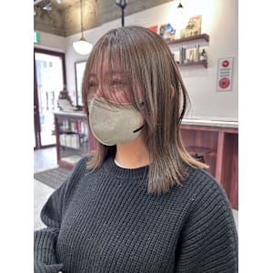 【Look at】アッシュブラウンミディアム