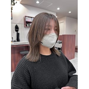 【Look at】アッシュブラウンミディアム