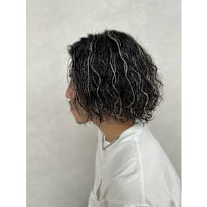 ツイストスパイラル＋メンズハイライト