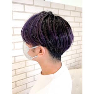 マッシュショート/パープル