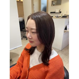 韓国風ココアブラウン