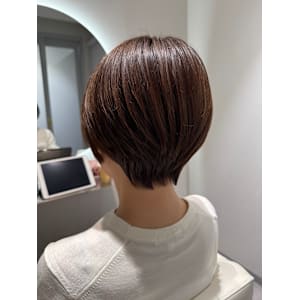 明るい白髪染め×大人ショート 『銀座/個室』 - answer BEAUTY SALON【アンサー ビューティーサロン】掲載中
