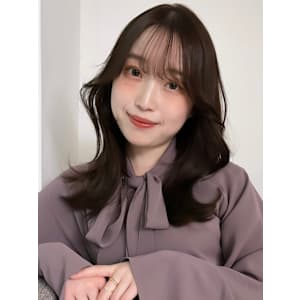 顔まわりカット/前髪/似合わせカット/レイヤーカット/銀座