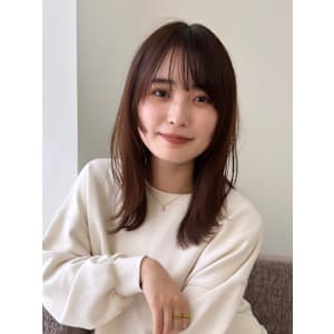 顔まわりカット/前髪/似合わせカット/レイヤーカット/銀座