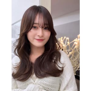 顔まわりカット/前髪/似合わせカット/レイヤーカット/銀座