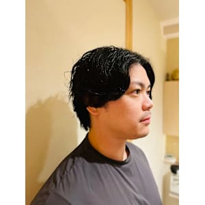 銀座八×ナチュラル×ロッドパーマ