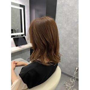  『ROW町田』美髪艶ブラウンカラー
