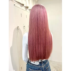 VOL.×髪質改善×ロング×ローズピンク