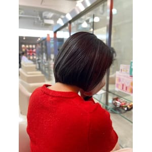 ボブ×ハイライト