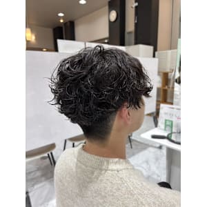 波巻きパーマ/波巻きスパイラル/スパイラルパーマ／スパイラル