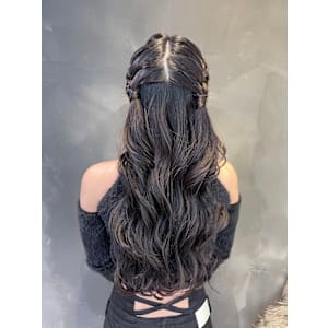 ふわふわハーフツイン