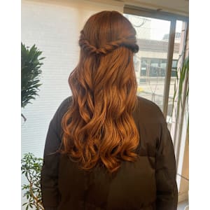 人気ハーフアップアレンジ♪