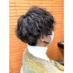 メンズパーマ/ツイストスパイラルパーマ/ツイストパーマ