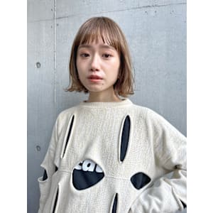 MILK/MURIEL 透明感カラー