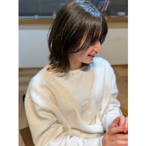 レイヤーbob×透明感カラー