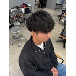 大須メンズパーマ