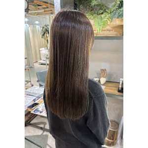 透明感カラー／グレージュ