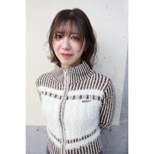 ステップボーンカットボブ/顔まわりレイヤー