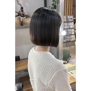 髪質改善ストレートパーマ／ボブ