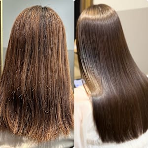 髪質改善ストレート