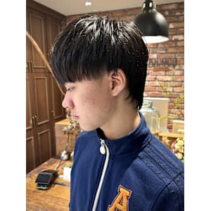 【大村指名】メンズカット/マッシュウルフ