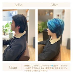 お客様髪質改善データ1599（ハイライトカラー）