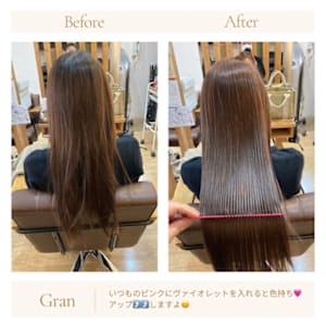 お客様髪質改善データ1600（酸性縮毛矯正）