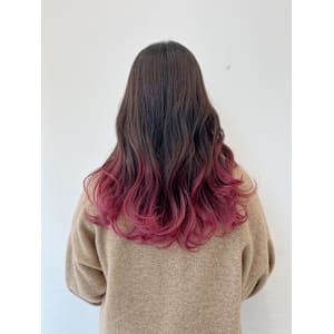 ピンクグラデーション