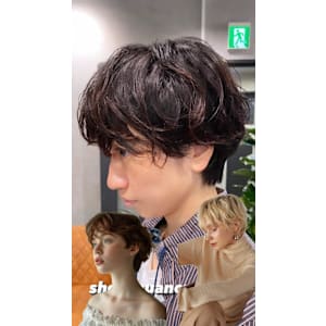 外国人風ショートパーマ/アンニュイヘア