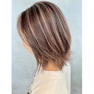 上品ハイライト／白髪ぼかしハイライト/ペールベージュ - Aco【アコ】掲載中