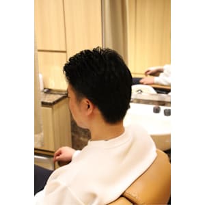 ツーブロックアップバング