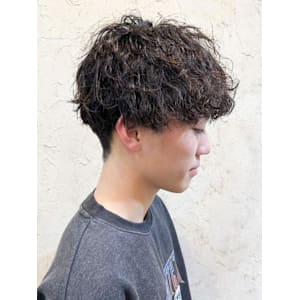 【Flor_戸塚】*メンズパーマ＋マッシュ＋スパイラル*