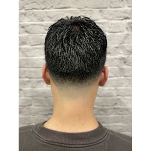 メンズ/ショート/刈り上げ/ローフェード