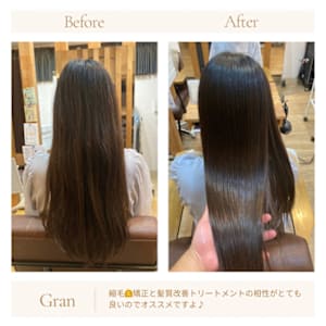 お客様髪質改善データ1608（髪質改善トリートメント）